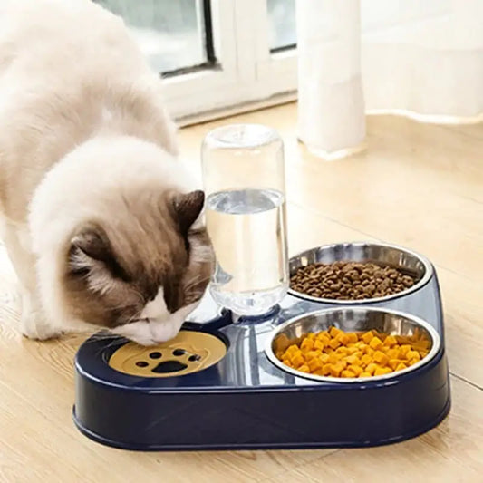 Cat food dispenser - Paw Wonderland
